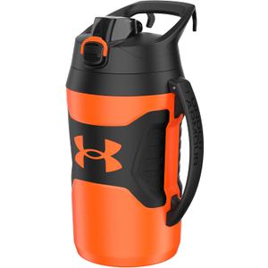 Under Armour Half Gallon Water Bottle Insulated, 64oz Insulated Water Bottle with Handle, Sports Water Jug, Fence Hook, Leak Resistant, for Baseball, Football & More