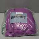 4 Pack Round Tablecloth 90 Inch Purple Polyester Washable Fabric Table Covers for Wedding Dining Table Buffet Parties Banquet Decor