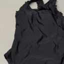 blibean Kid Girls Swimsuit One Piece Ruffle Sleeve Bathing Suits 6-7 Year, Black