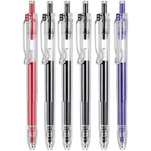 Colourcolor 60 pack Retractable Gel Pens Super Long Lasting 0.5mm Fine Point Gel Ink Roller Ball Journal Pens Smooth Writing Large Capacity, Back to School