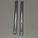 uxcell 13.3-Inch Drawer Slides, Full Extension Ball Bearing Slide Track Rail 25mm Wide 55lb Capacity 1 Pair