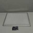 12 Pack Cat Spike Mat with High-Low Spikes, Interlocking Scat Mat for Cats and Dogs, Clear Cat Deterrent Mat for Indoor Countertop & Furniture, Outdoor Garden Dog Digging Stopper
