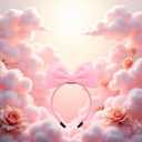 1Pc Sweet Pink Halloween Bow Headband Bowknot Hair Hoops Bands Headpiece Hairband for Women and Grils,Women Christmas Birthday Party Decorations Accessories Easy to Wear,Headbands Hair Accessories