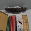 10 Pieces Kwanzaa Kinara Set Wooden Kwanzaa Candle Holder Kwanzaa Celebration Decorations