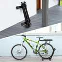 HOMEE Bicycle Floor Stand Parking Bike Rack,Bike Rack Stand Wheel Holder Fit 20"-29",Foldable Bike Storage Stand for Mountain and Road Bike,Cycling Storage Organizer for Indoor Outdoor Home Garage