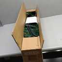 5 ft. PVC Unlit Artificial Slim Pencil Christmas Tree with Stand Home Holiday Decor Green