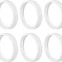 (6-Pack) The Exact Pool Cleaner Tire Replacement - Compatible with Polaris 180, 280, 360, 380, C10 and C-10 | Made of Premium, Heavy Duty Rubber - Improving The Parts Life Cycle by 50%