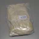 2 Pcs Mesh Beach Bags, 2 Sizes Causal Beach Bags for Women, Beach Tote Bag with Mini Pocket, Pool Bag for Travel (Khaki)