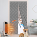 Magnetic Thermal Insulated Door Curtain Cover Block