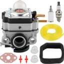 Carbhub TBP6160 TB4BP TB4BPEC 753-05676A Carburetor for Troy-Bilt TB4BP (41AR4BPG966) TBP6160 TB4BPEC Backpack Blower 753-05676A Carburetor with Air Fuel Filter