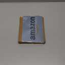 HOMOTEK 6 Pack Hinge Pin Black Door Stopper, Adjustable Deluxe Heavy Duty Door Stopper 2-1/2"x1-3/4, with Black Rubber Bumper Tips