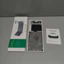 Samsers MultiDevice Foldable Bluetooth Keyboard with Touchpad Rechargeable DualMode(2.4G+BTx2) Wireless Keyboard with Holder, Portable Ultra Slim Folding Keyboards for Android Windows iOS Mac OS