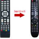RC3009V Replace Remote Control Compatible with Viore LCD TV LC37VF60CN LC32VF60CN LC40VF60CN LC32VH60CN