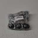 Yarlung 8 Pack 2 Inch Ball Caster Wheels with Swivel Stem, Antique Brass Casters with Mounting Stem Sleeve Socket (5/16" x 1-1/2") for Furniture Chairs Sofa Cabinets