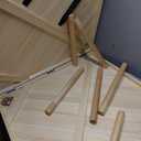 Zupemo 80"x30" Boho Wooden Picnic Table, Portable Outdoor Low Picnic Table with Adjustable Legs 13" & 16" for Floor Seating, Beach, Camping, BBQ, Backyard, 80x30in Seating for 12 People