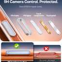 TORRAS Ostand Magnetic for iPhone 17 Pro Max Case, Fit for MagSafe, Sturdy Stand, Military Grade Drop Tested, Camera Control Button, Clear Slim Soft Edge Case for iPhone 17 Pro Max 6.9", Clear