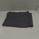 Oubonun 100% Jersey Cotton Body Pillow Cover with Zipper - Luxury Soft Removable Pillow Case - Long Fuzzy - Knitted (Dark Grey, 21"X54")