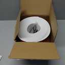 COUKIU Flexible Baseboard Molding Trim, 4 Inch x 40 Feet Self-Adhesive Vinyl Wall Base Cove Base, Peel and Stick Rubber Wall Base Moulding Trim(S100, White)