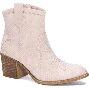 Dirty Laundry by Chinese Laundry Women's Unite Western Boot, Blush, 5.5