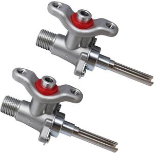 DG94-00933B Range Surface Burner Valve DG94-00933A Surface Burner Valve Rear Fits for Samsung Range/Stove/Ovens Replaceable 4011494 AP5967693 PS11720720 EAP11720720 (Gray 2PC)