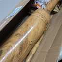 KNK Wooden Indian Club Mugdar Strength Training Fitness Club Babool Wood (6 to 7 KG)