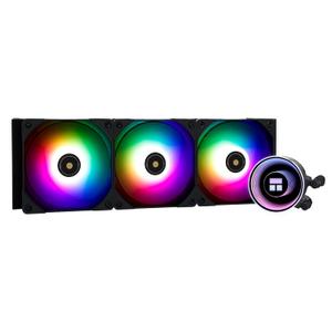 Thermalright Frozen Notte 360 Black ARGB V2 Water Cooling CPU Cooler, 360 Black CPU Cooler Specifications, 3120mm PWM Fans, S-FDB Bearings, Suitable for AMD/AM4, Intel LGA 1700/1150/1200/2011/2066