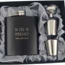 Funny Dad Wedding Gift from Bride, Wedding Gift for Dad, Gifts for Father of the Bride, Father from Daughter Flask, In Case of Emergency Flask