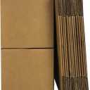 Cardboard Moving Boxes for Packing and Shipping, Small Size, 16" x 10" x 10", Brown, 15-Pack