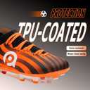 AMZZPIK Kids Soccer Cleats for Little/Big Kid Size 11C-6Y Youth Professional Cleat for Boys and Girls (Black)