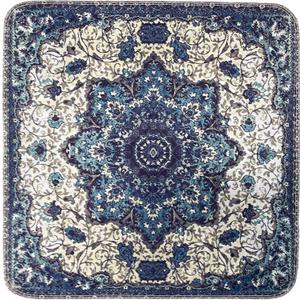 PUPIBOO Washable Pee Pads for Dogs and Cats - Super Absorbent Reusable Puppy Training Pads - 100% Waterproof, Leak-Proof & Non-Slip Whelping Pads for Pet Housebreaking (6FT x 6FT (Pack of 1), Blue)