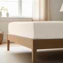 Mellanni King Fitted Sheet - Iconic Collection Bedding Sheets with up to 16 inch Deep Pocket - Soft & Cooling - Fade & Stain Resistant - 1 PC (King, Golden Ivory)