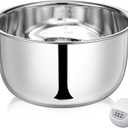 Baderke Replacement Rice Cooker 304 Stainless Steel 5.5 Cup Inner Pot Compatible with Tiger JBV-A10U Pot, Non-stick Inner Bowl, Durable Pots for Multi-cookers, Easy to Clean and Dishwasher Safe