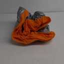 Realspring Inflatable Bean Bag Chairs Outdoor Blow up Camping Chairs Inflatable Lazy Sofa Folding Portable Bean Bag Loungers Couch for Movie Night(Orange, 1 pc)