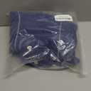 Malier Dog Winter Coat, Windproof Dog Cold Weather Coats with Real Pocket, Winter Extra Warm Pet Coat Fleece Jacket Reflective Clothes for Small Medium Large Dogs and Puppy (Blue, Large)