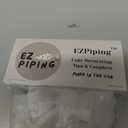 Reusable Plastic Piping Tips - Standard Size Petal Tip #103 20 Pack with 2 Couplers Icing Nozzles for Cake Decoration Dessert Design Baking Supplies and Piping Bags Base Ø 0.75", Height 1.25"