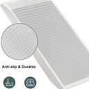 Dog Ramp for Bed& Couches – 4 Heights up to 18.31", Anti-Slip, Portable, Supports 100 lbs – Easy-Clean Pet Stairs for Small & Senior Dogs