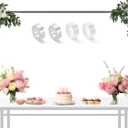 LANGXUN Meatl Table Balloon Arch Kit, Adjustable 16''-56'' Tall 29"-98" Length Table Stand, For Birthday Party Wedding & Graduation Decorations, Christmas Decort Baby Shower Party Supplies (Black)