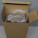 Durmmur 2Pack Acrylic Shower Shelves, Adhesive Bathroom Shower Caddy Organizer, No Drilling/Drilling Wall Floating Shelves for Bathroom Storage Kitchen Home Dcor, No Hook