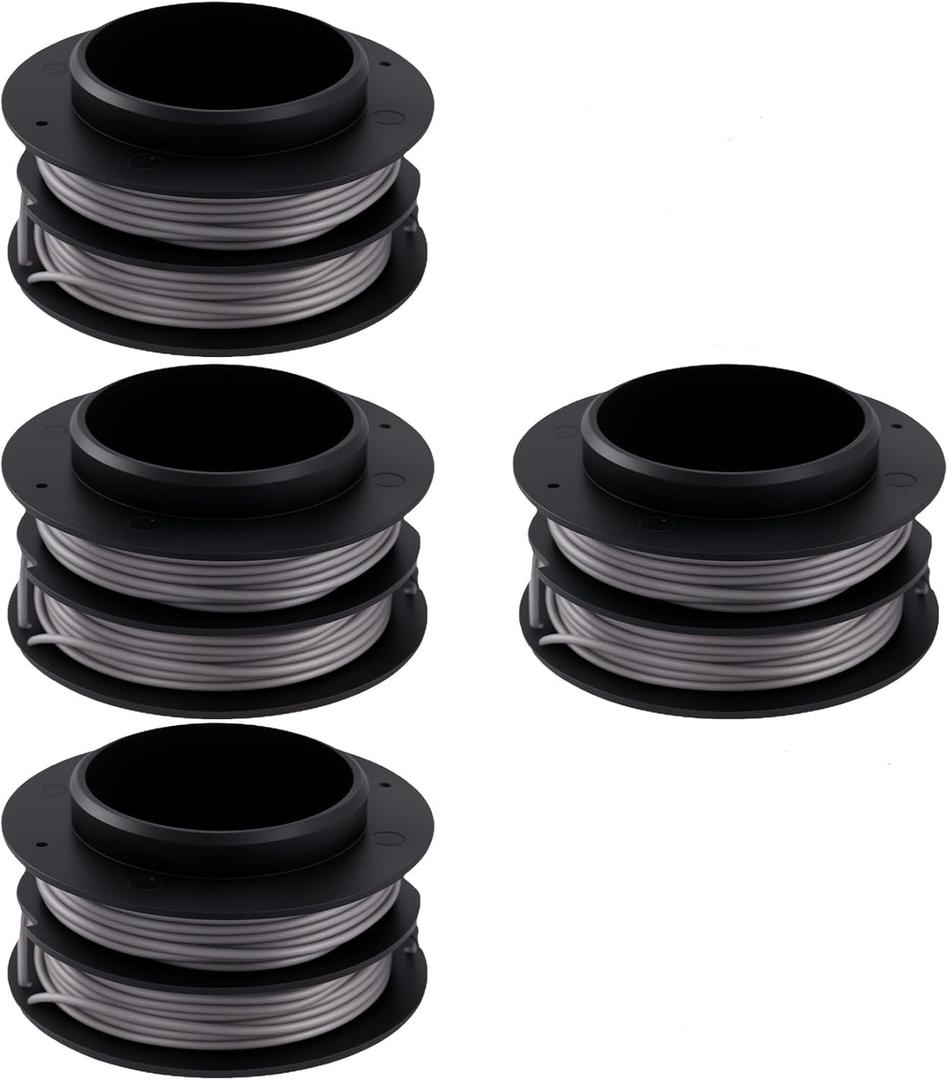 KST-130X String Trimmer Spool Line Replacement 17ft 0.08" Compatible with Kobalt 40-Volt String Trimmer Models KST 130X-06 and KST 130X (Item No.:796787)