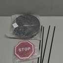 Parking Garage Flashing Stop Sign - Stop Sign, Adjustable Height Parking Assist, LED Garage Car Stop Indicator, 1-Pack