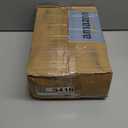 Baquler 10 Pcs Solar Powered Driveway Markers Reflective Driveway Lights Landscape Reflectors with Drill Bit Gloves for Snow Road Outdoor Yard Parking Sidewalk(Orange)