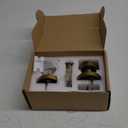 Antique Brass Privacy Door Knobs Interior with Lock, Old Style Round Door Knob Vintage Door Handle for Bedroom Bathroom Lockable Door Knob (1 Pack Privacy)