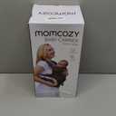 Momcozy Baby Carrier - Ergonomic, Cozy and Lightweight Carrier for 7-44lbs, Effortless to Put On, Ideal for Hands-Free Parenting, Enhanced Lumbar Support, Purehug for Infant to Toddler, Leopard