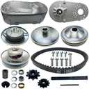 212CC Torque Converter CVT 3/4" Go Kart Clutch COMET TAV2 30-75 218353A Manco 12T #35 and 10T #40 41 420 Chain Driver Pulley Replacement Set - 30 Series : Automotive