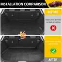 Trunk Mat for 2021-2025 Toyota Venza Rear Cargo Mat All Weather Protector Cargo Liner for 2021 2022 2023 2024 2025 Venza Accessories