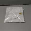 2 x FtyFty Unisex Adult Matte Graduation Cap with Tassel Year Charm (White)