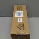 QEEIG Floating Shelves for Wall Bathroom Shelf Bedroom Kitchen Living Room Hanging Book Shelves Small Farmhouse Decor 16 inch Set of 3, Rustic Brown (015-BN3)