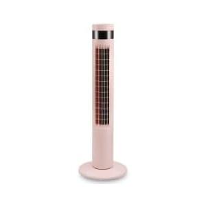 Kndko 35 inch Tower Fan, 85 Oscillating Fan with 3 Modes,24H Timer,Quiet Remote Control Bladeless Floor Fan for Bedroom Office,Pink
