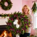 LaRibbons 12 Pack Burgundy Velvet Christmas Bows for Gift Wrapping, 4" x 3.74" Decorative Velvet Gift Bows with Twist Tie for Presents, Tree, Wreath & Holiday Decorations