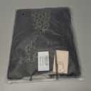 Women's Open Front Bolero Shrug Lightweight Knit Hollow Out Cropped Cardigan (Black, XL)